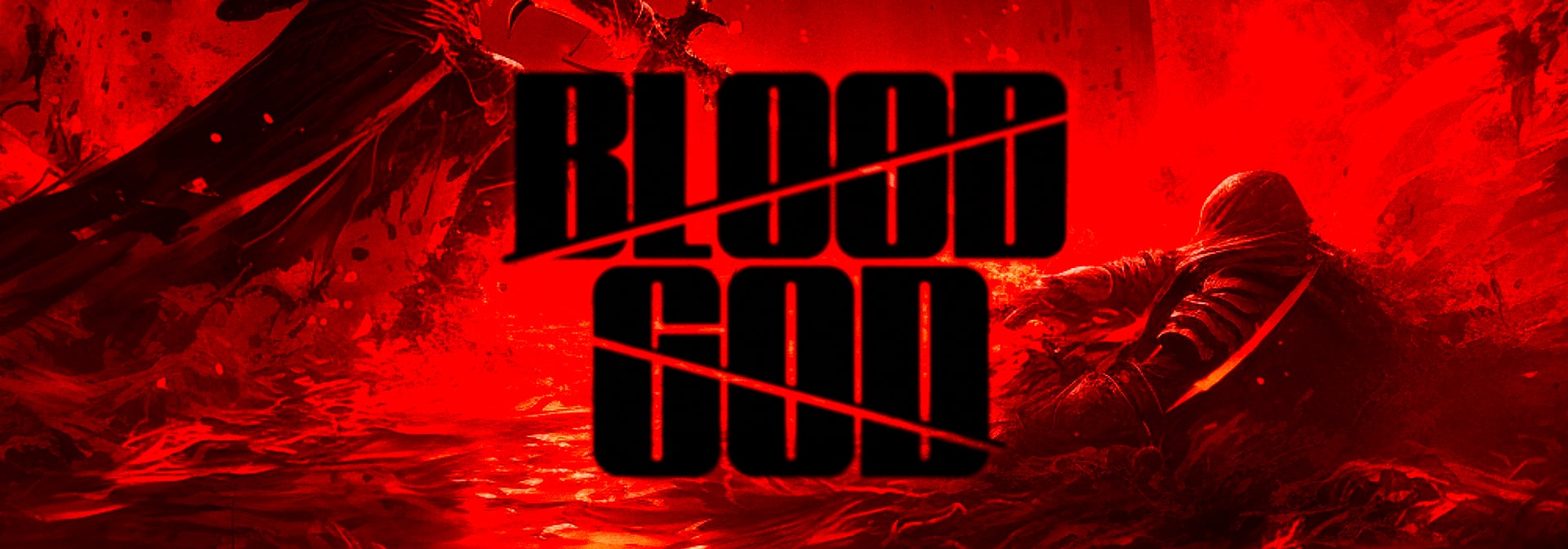 blood god banner all red