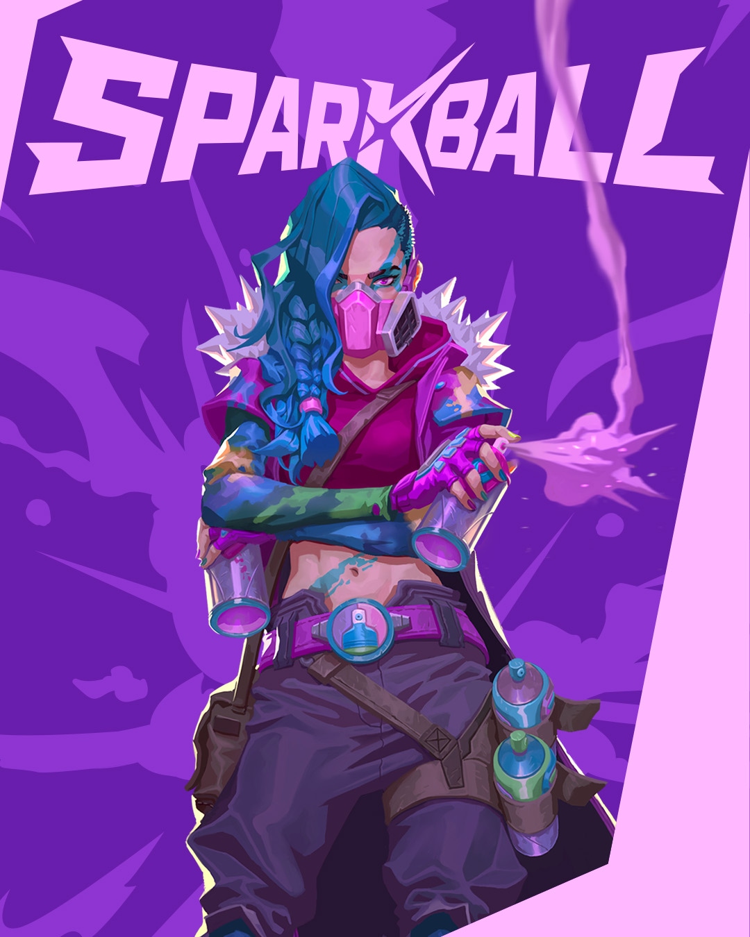 sparkball character poster 2